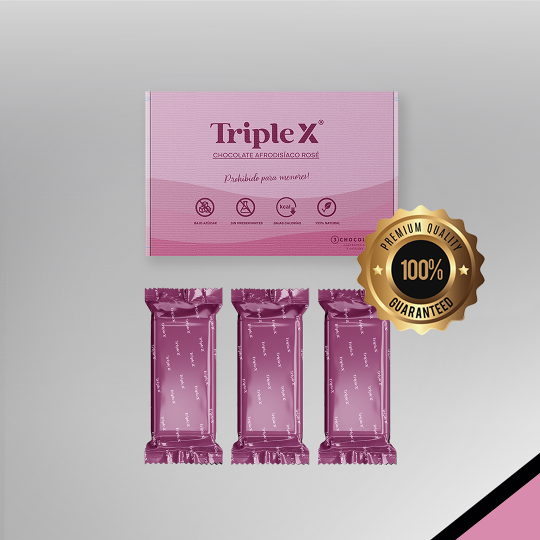 CAJA DE CHOCOLATE PREMIUM AFRODISIACO TRIPLE X®